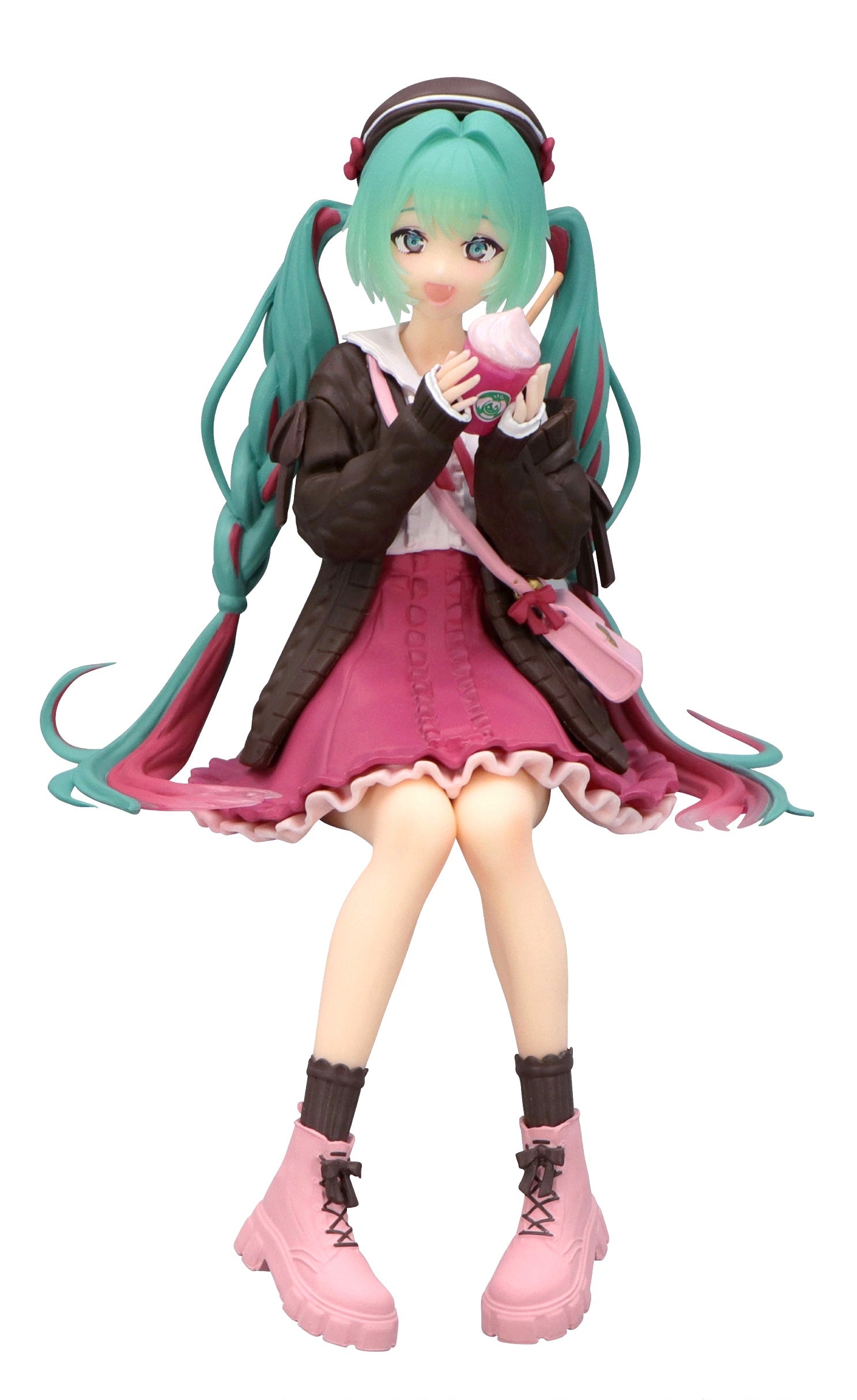 FuRyu Noodle Stopper Hatsune Miku Autumn Date Pink Color Version Main image