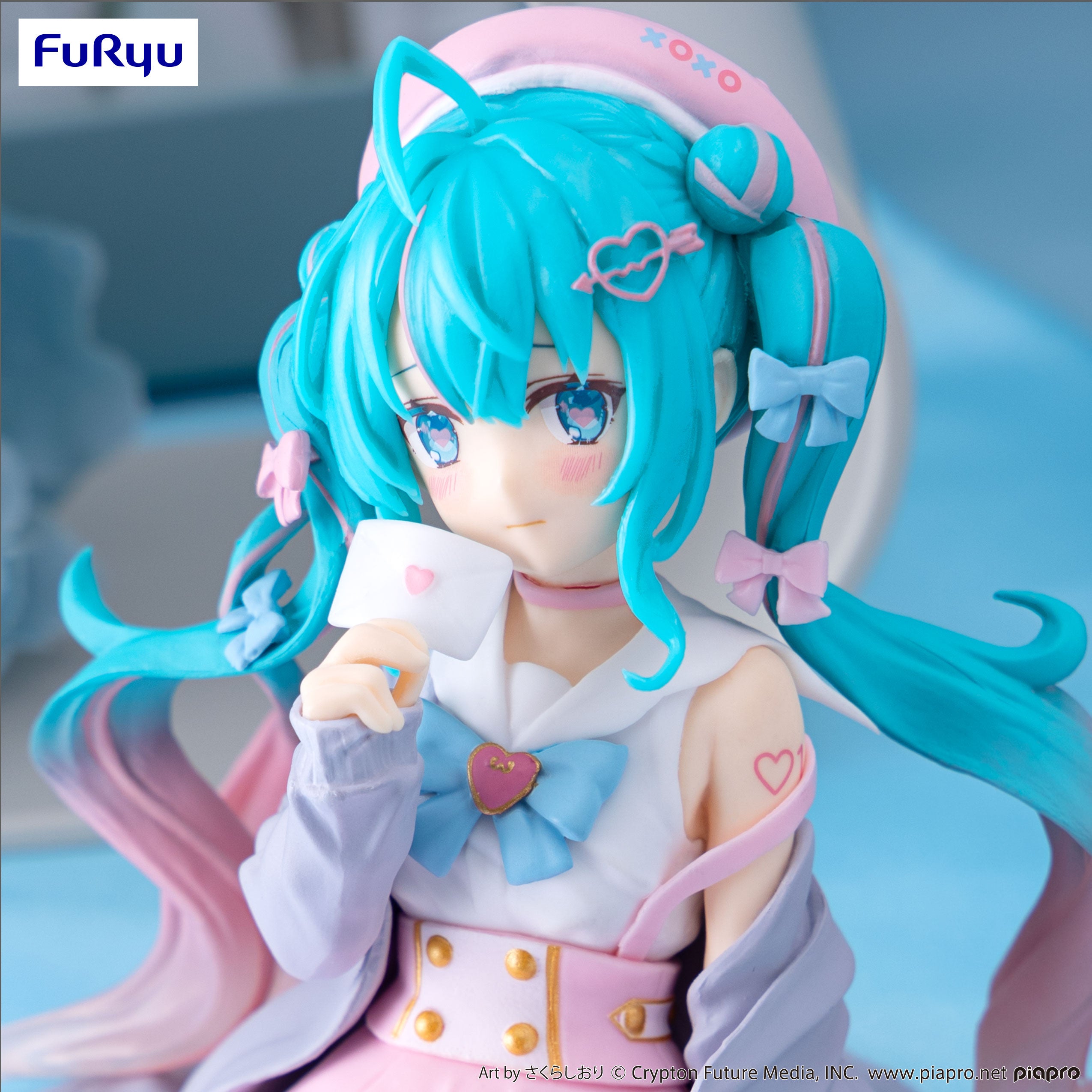 FuRyu Noodle Stopper Hatsune Miku ove Sailor Grey Color Version Main image