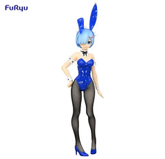 FuRyu BiCute Bunnies Re:ZERO Rem Blue Color Version