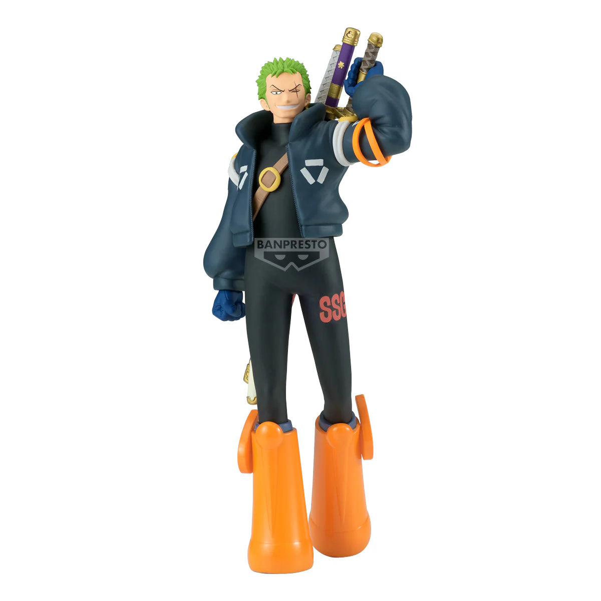 Banpresto ONE PIECE THE SHUKKO-RORONOA ZORO-VER.EGGHEAD Main image