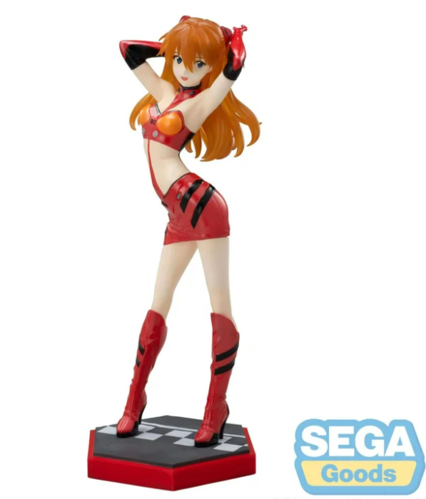 SEGA Luminasta Evangelion Racing Asuka Shikinami Langley Pit Walk Main image