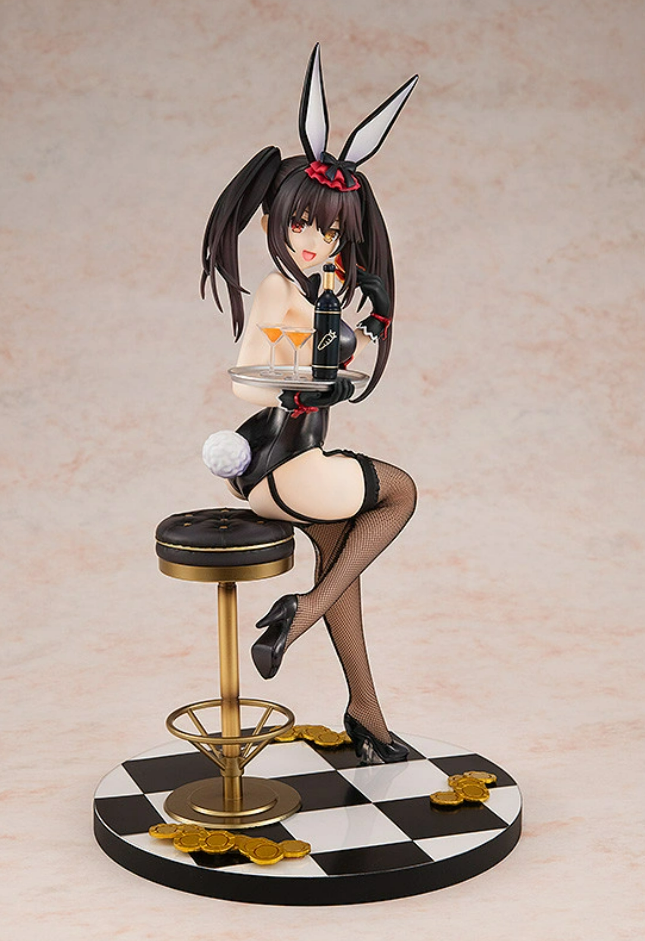 Kadokawa Date A Live Kurumi Tokisaki Black Bunny Version 1/7 Scale Main image