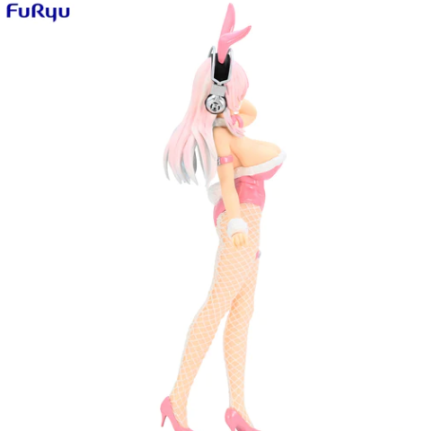 FuRyu BiCute Super Sonico Bunnies Figure Pink Version Secondary image