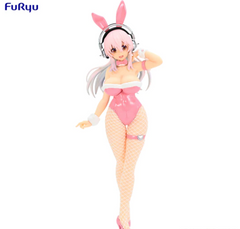 FuRyu BiCute Super Sonico Bunnies Figure Pink Version