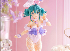 FuRyu Bicute Bunnies Hatsune Miku White Rabbit Purple Color Version