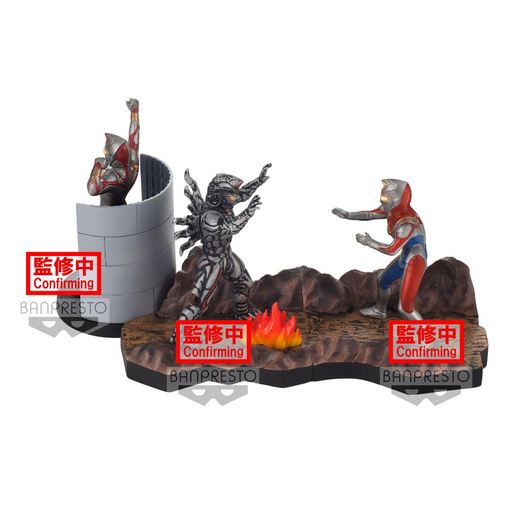 Banpresto Special Effects Stagement Ultraman Dyna, Zeluganoid, Terranoid set Main image