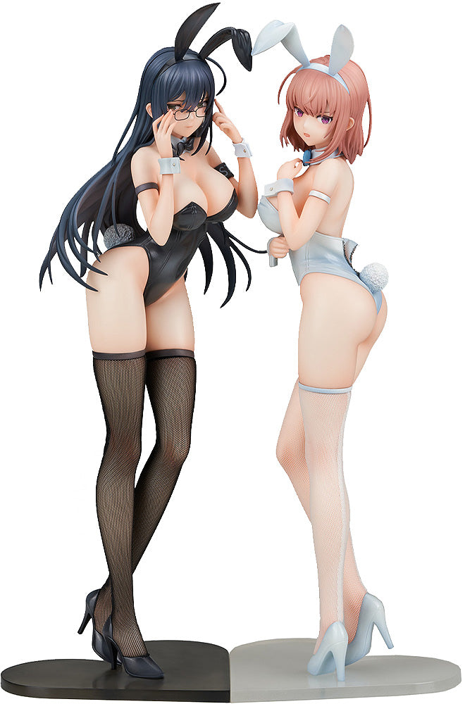 Ensoutoys Ikomochi Original Black Bunny Aoi and White Bunny Natsume