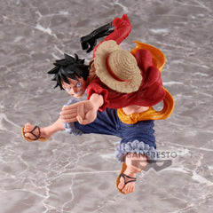 Banpresto Onepiece Scultures Big Banpresto Figure Colosseum 4 Monkey D. Luffy