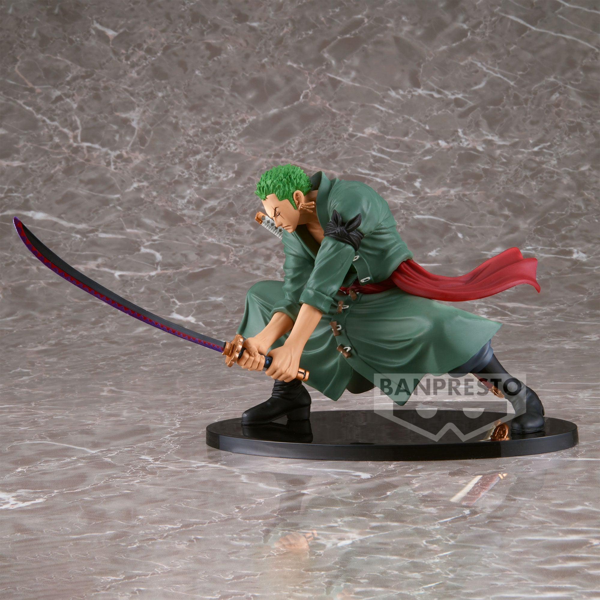 Banpresto Onepiece Scultures Big Banpresto Figure Colosseum 4 Roronoa Zoro Secondary image