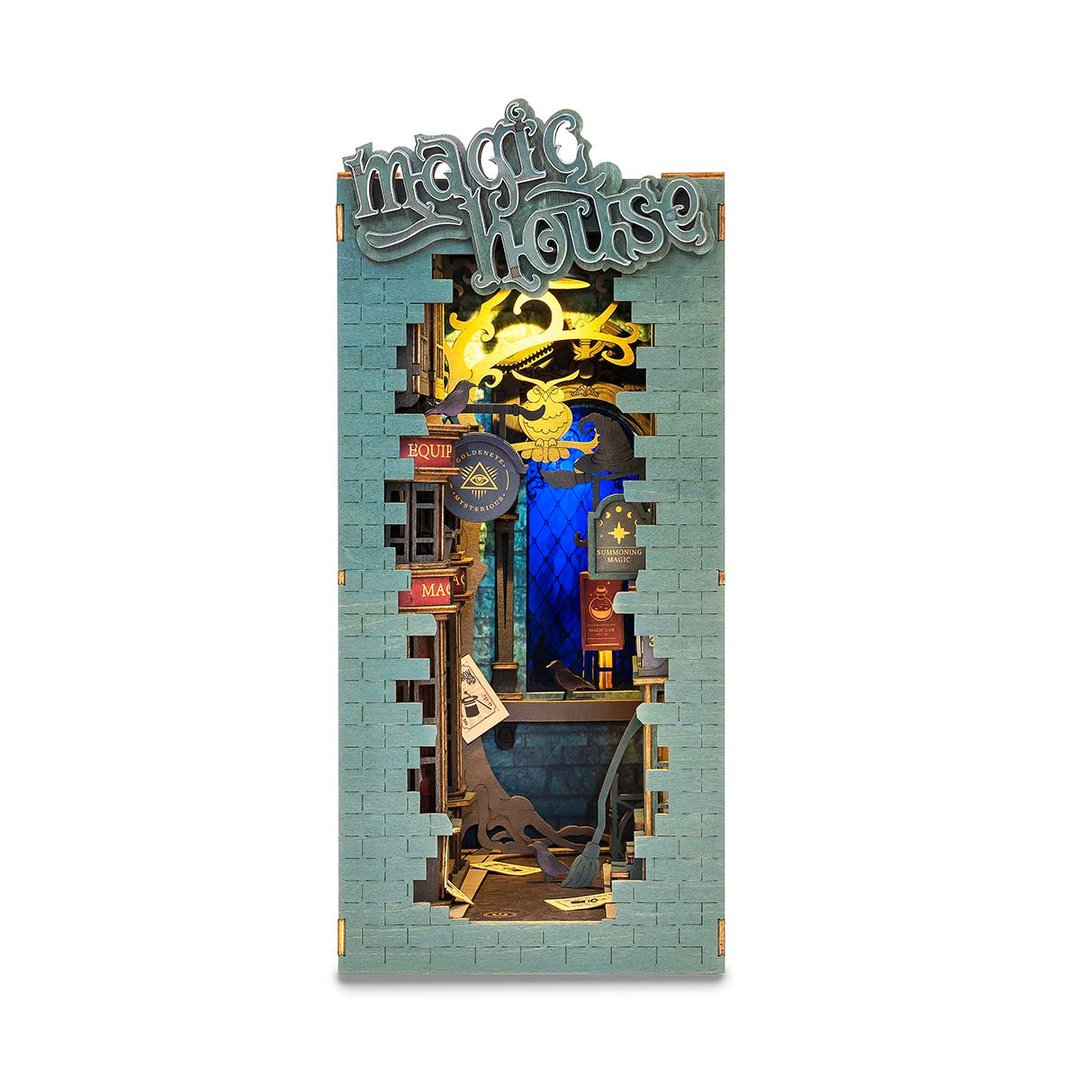 Rolife DIY Book Nook Shelf Insert Magic House Main image