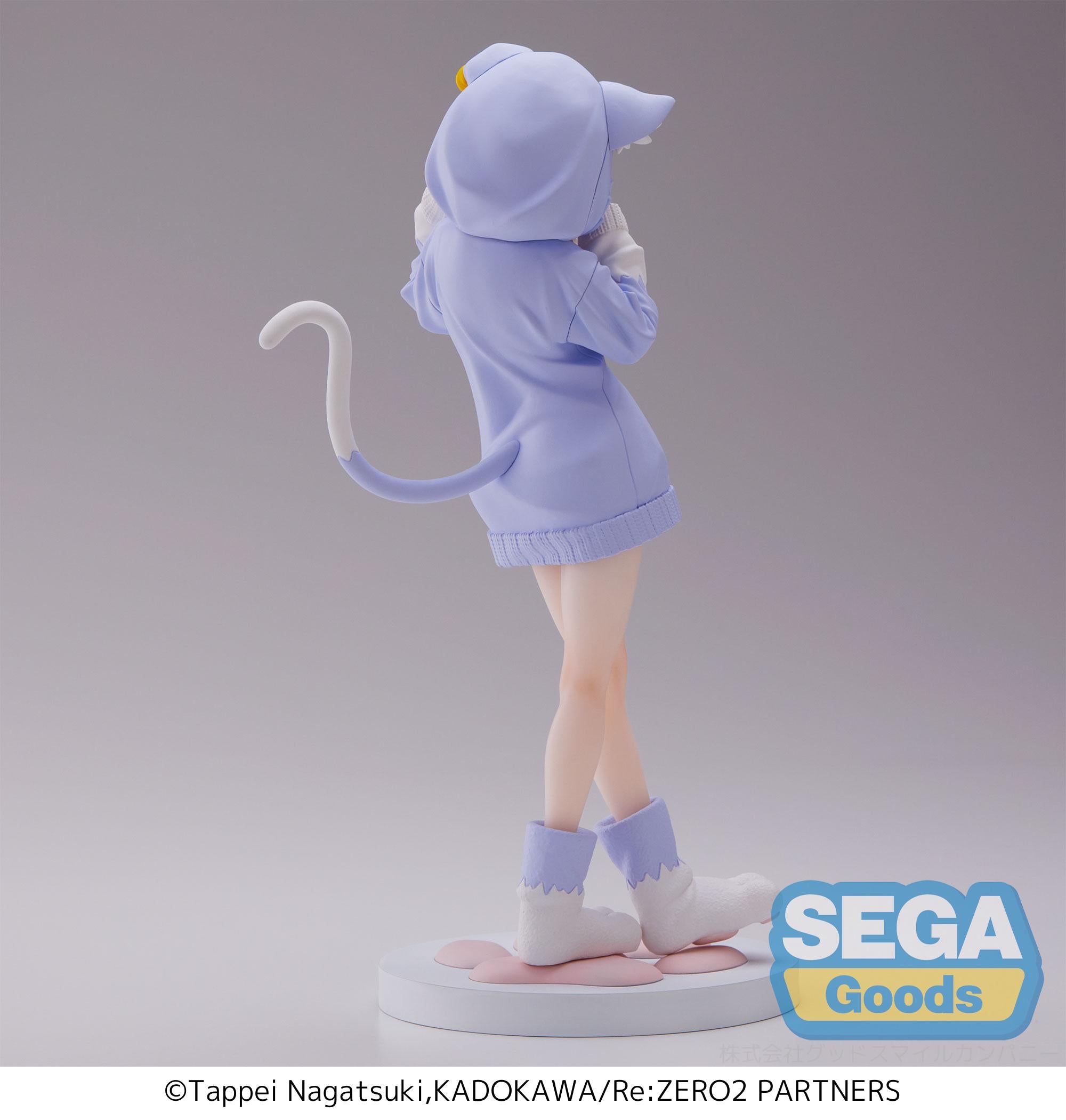 SEGA Luminasta Re:ZERO Emilia Mofumofu Puck