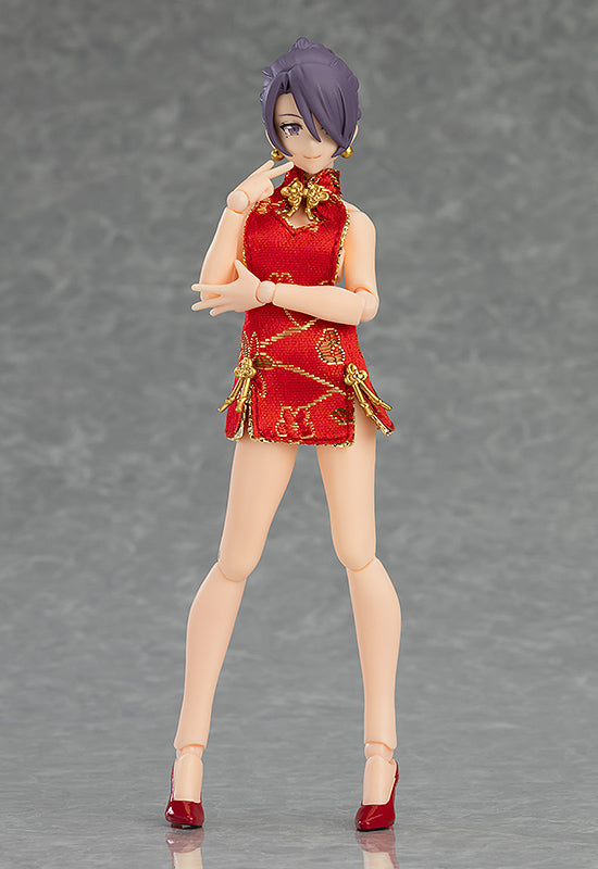 Figma Female Body (Mika) with Mini Skirt Chinese Dress Outfit Secondary image