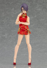 Figma Female Body (Mika) with Mini Skirt Chinese Dress Outfit