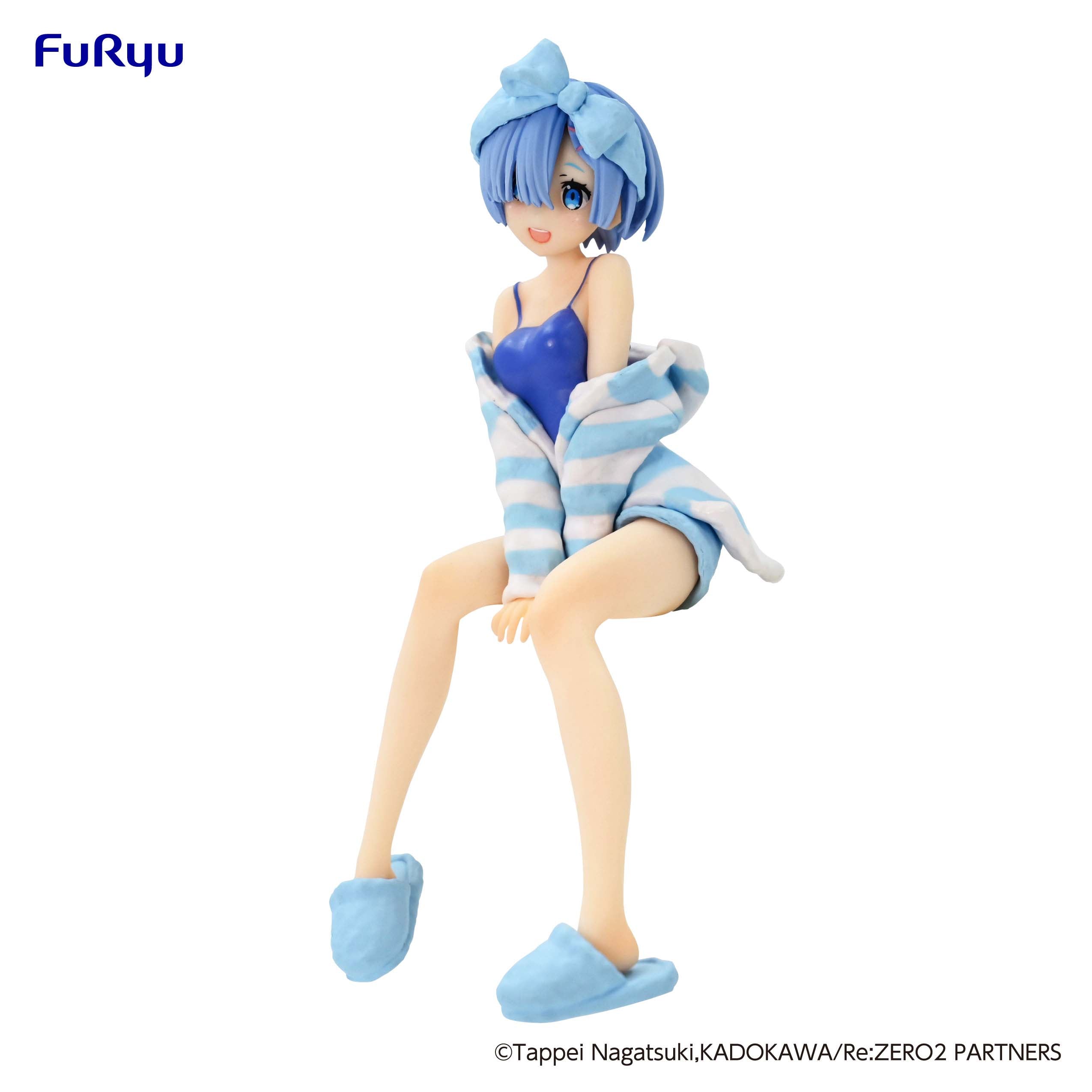 FuRyu Noodle Stopper Re:ZERO Rem Room Wear (Blue) Secondary image