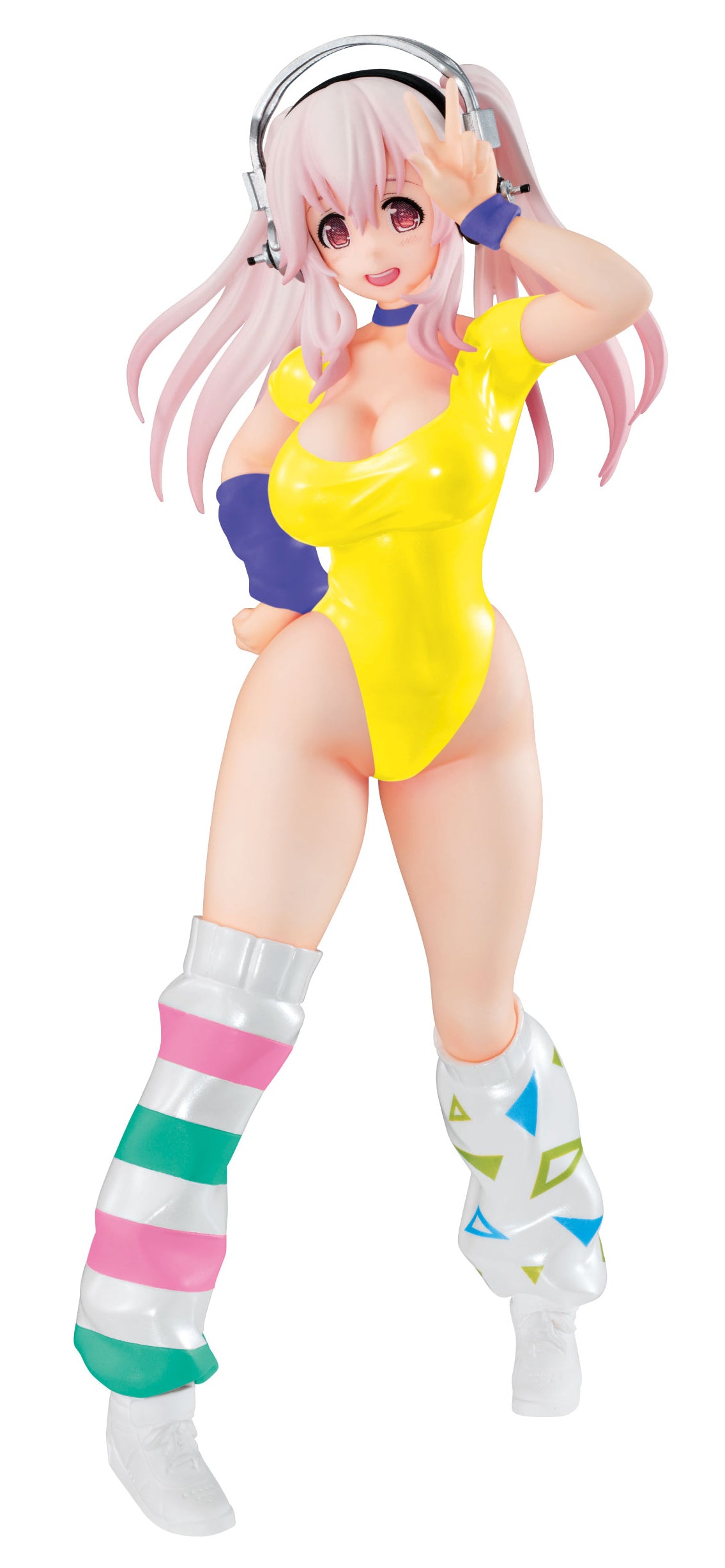FuRyu Super Sonico Concept Figure 80's Another Color Yellow  Main image