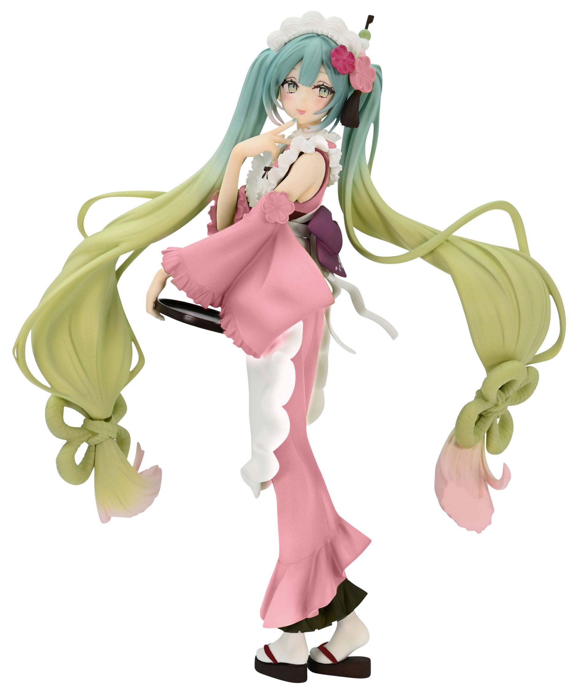 FuRyu Exceed Creative Hatsune Miku Matcha Green Tea Parfait (PINK) Main image