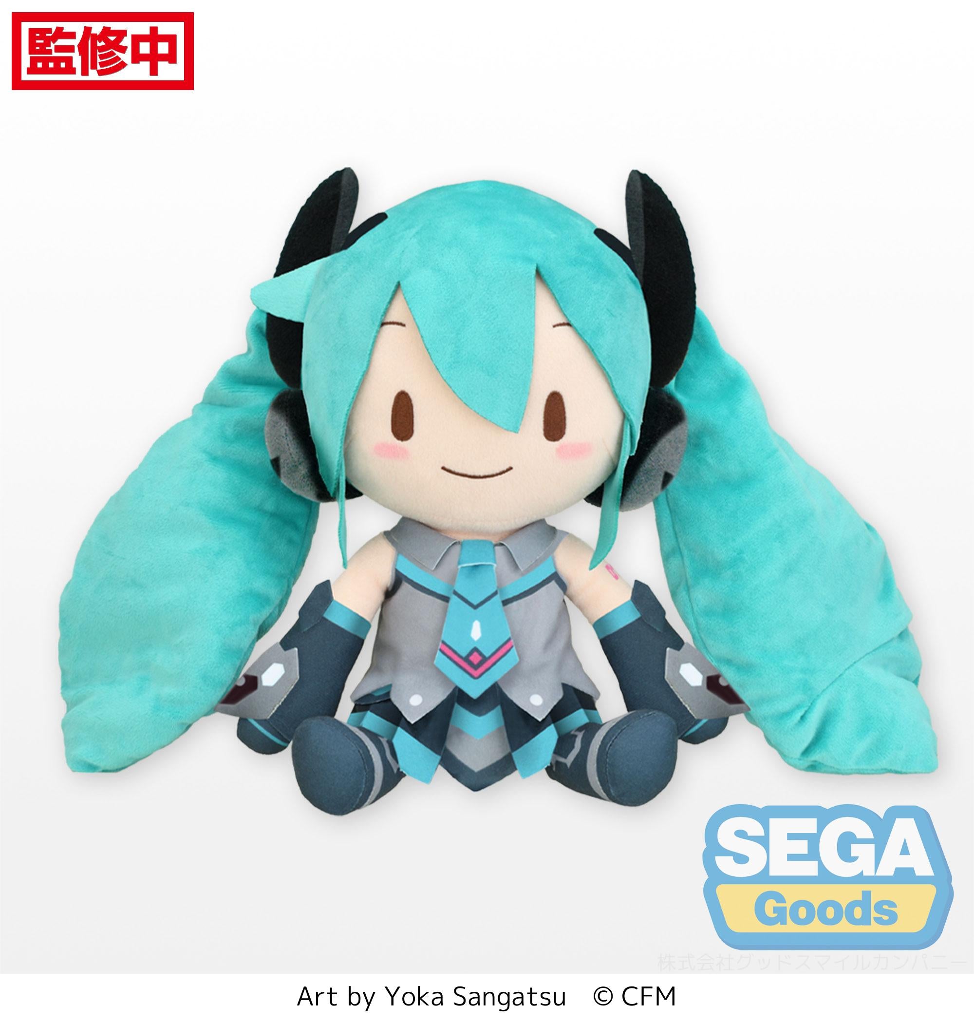 SEGA Hatsune Miku Magical Mirai 2014 Fluffy Plush (L) Main image