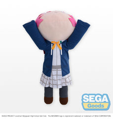 SEGA Nijigasaki High School Idol Club NESOBERI (Lay-Down) Tera Jumbo Plush Rina Tennoji