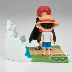 Banpresto ONE PIECE WORLD COLLECTABLE FIGURE LOG STORIES-MONKEY.D.LUFFY&SHANKS