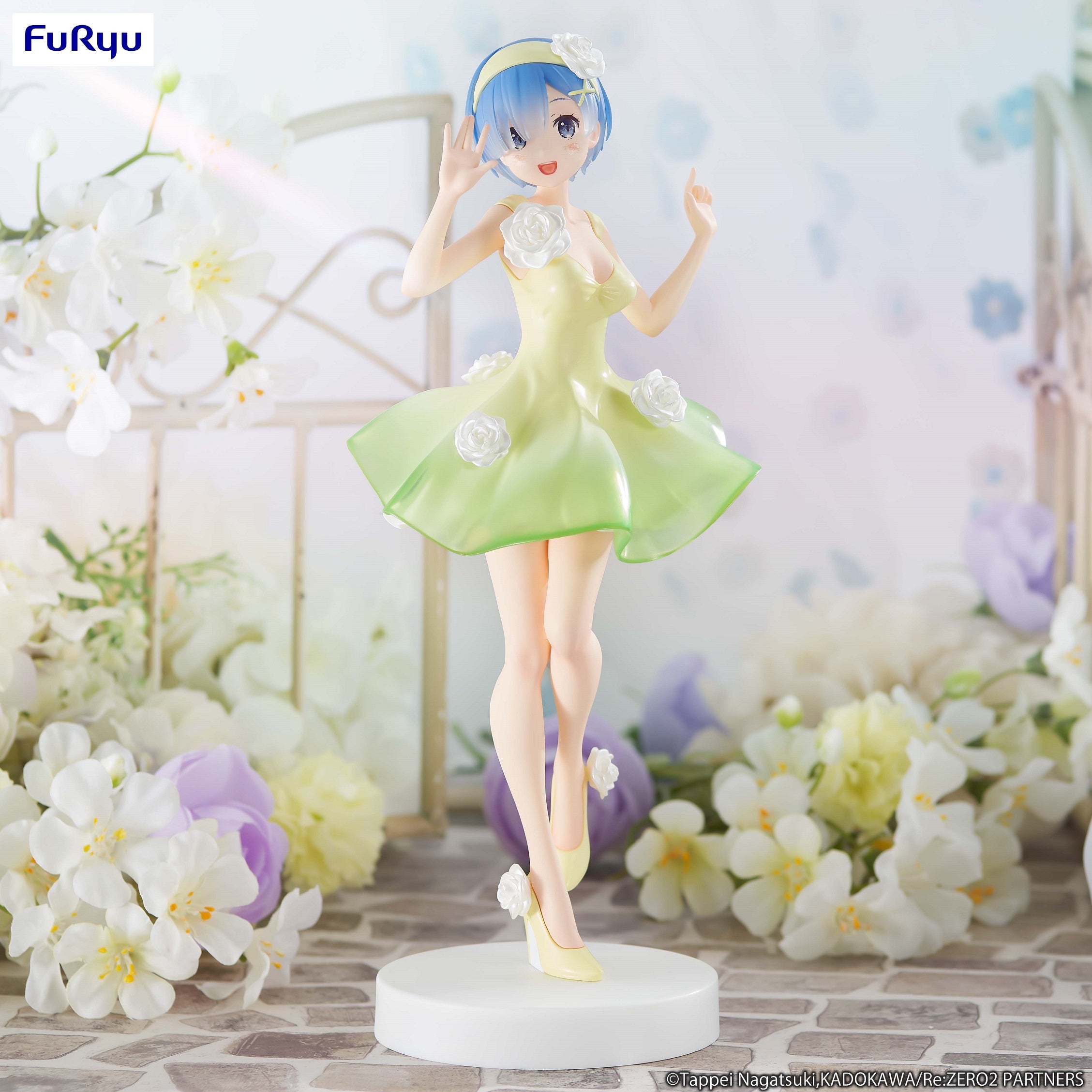 FuRyu Try iT Figure Re:ZERO Rem Flower Dress Pre-Order Secondary image