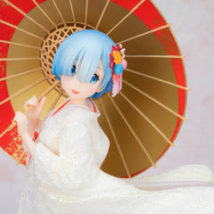 FuRyu Re:ZERO Rem Shiromuku 1/7 Scale