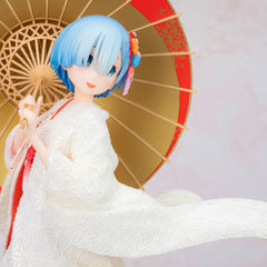 FuRyu Re:ZERO Rem Shiromuku 1/7 Scale