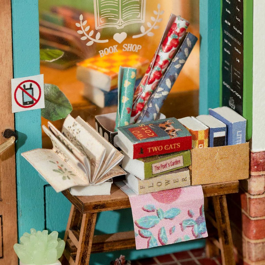 Rolife Diy Mini House Free Time Bookshop Secondary image