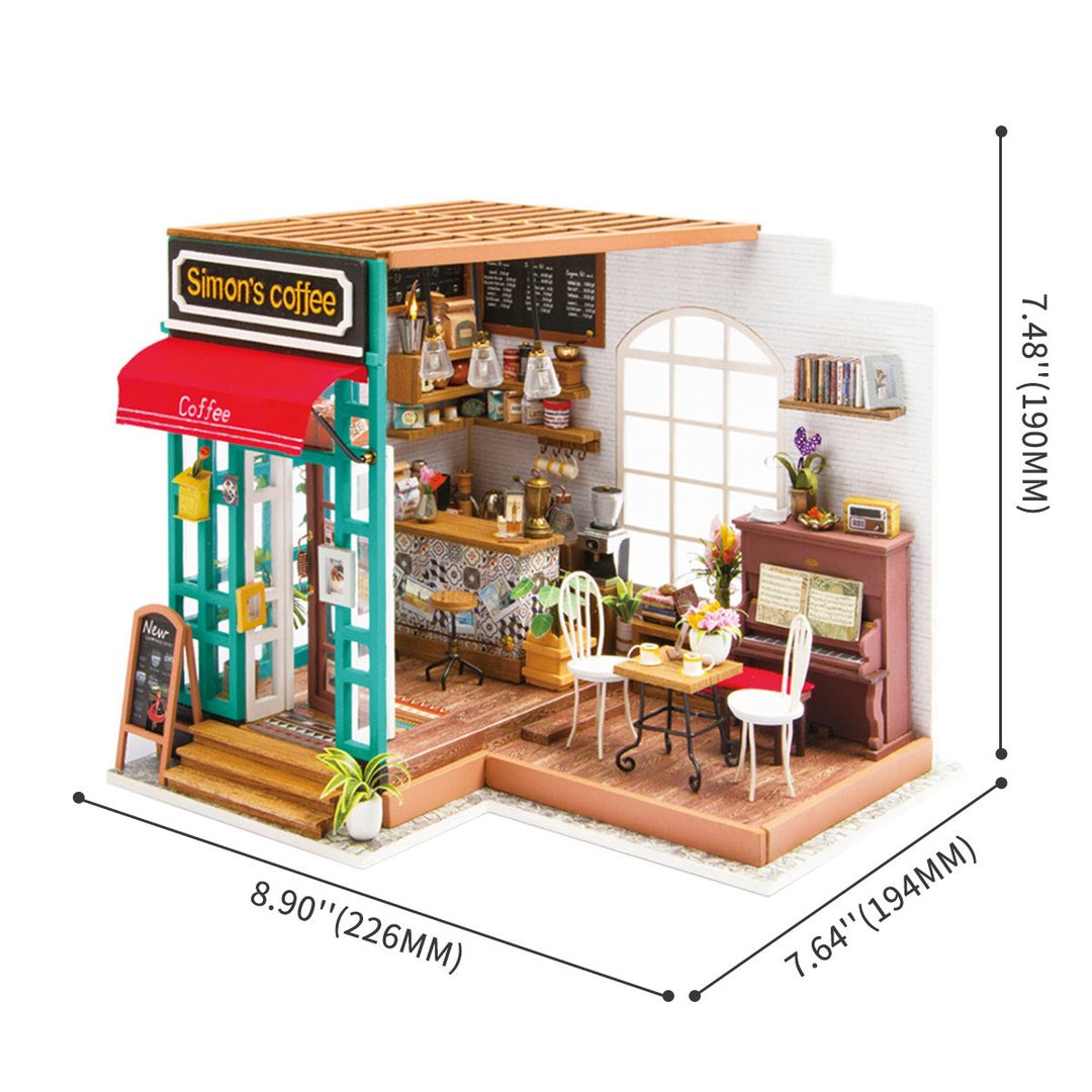 Rolife Diy Mini House Simon's Coffee