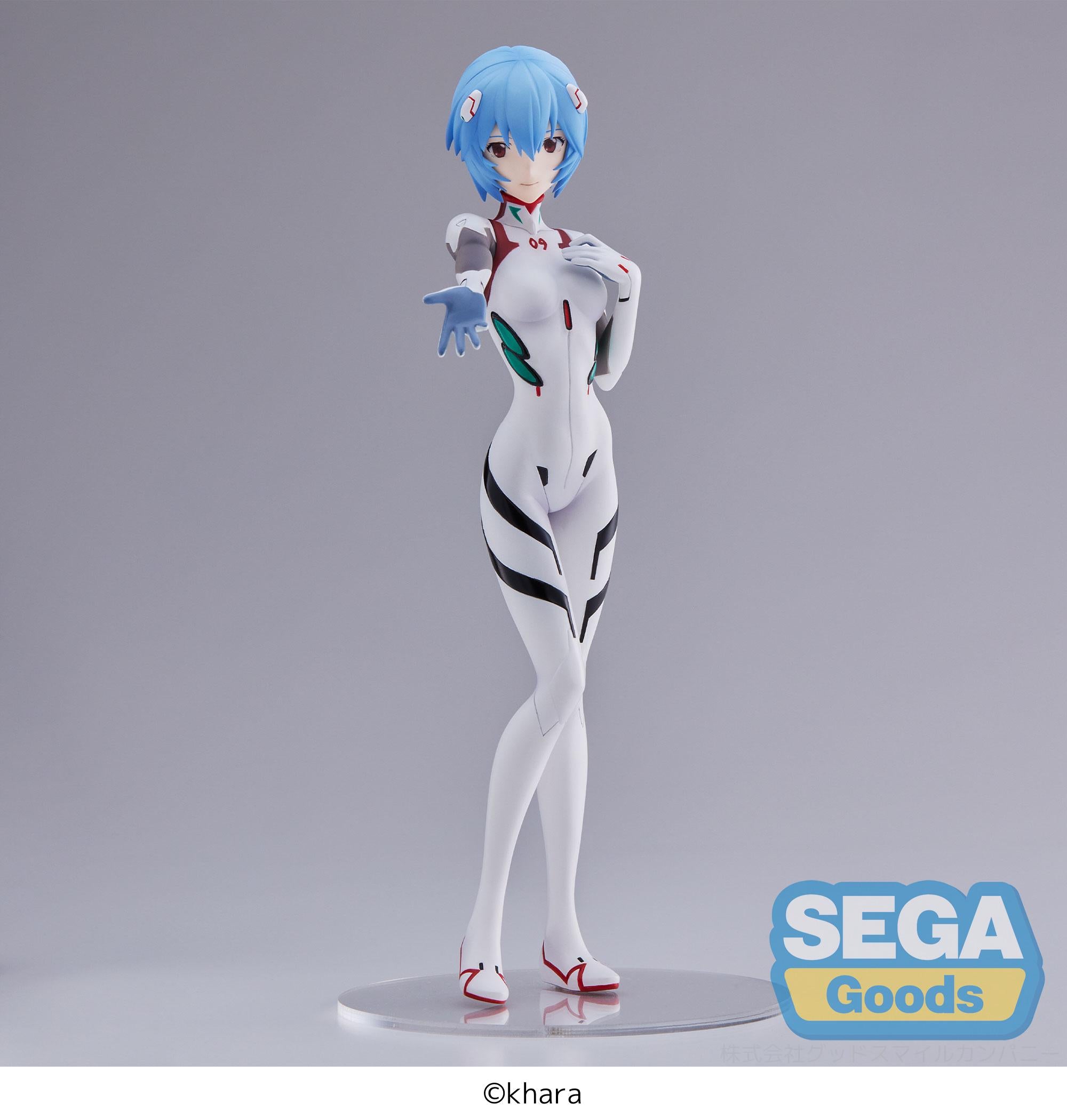 SEGA SPM Evangelion 3.0 + 1.0 Rei Ayanami Hand Over (White) Main image