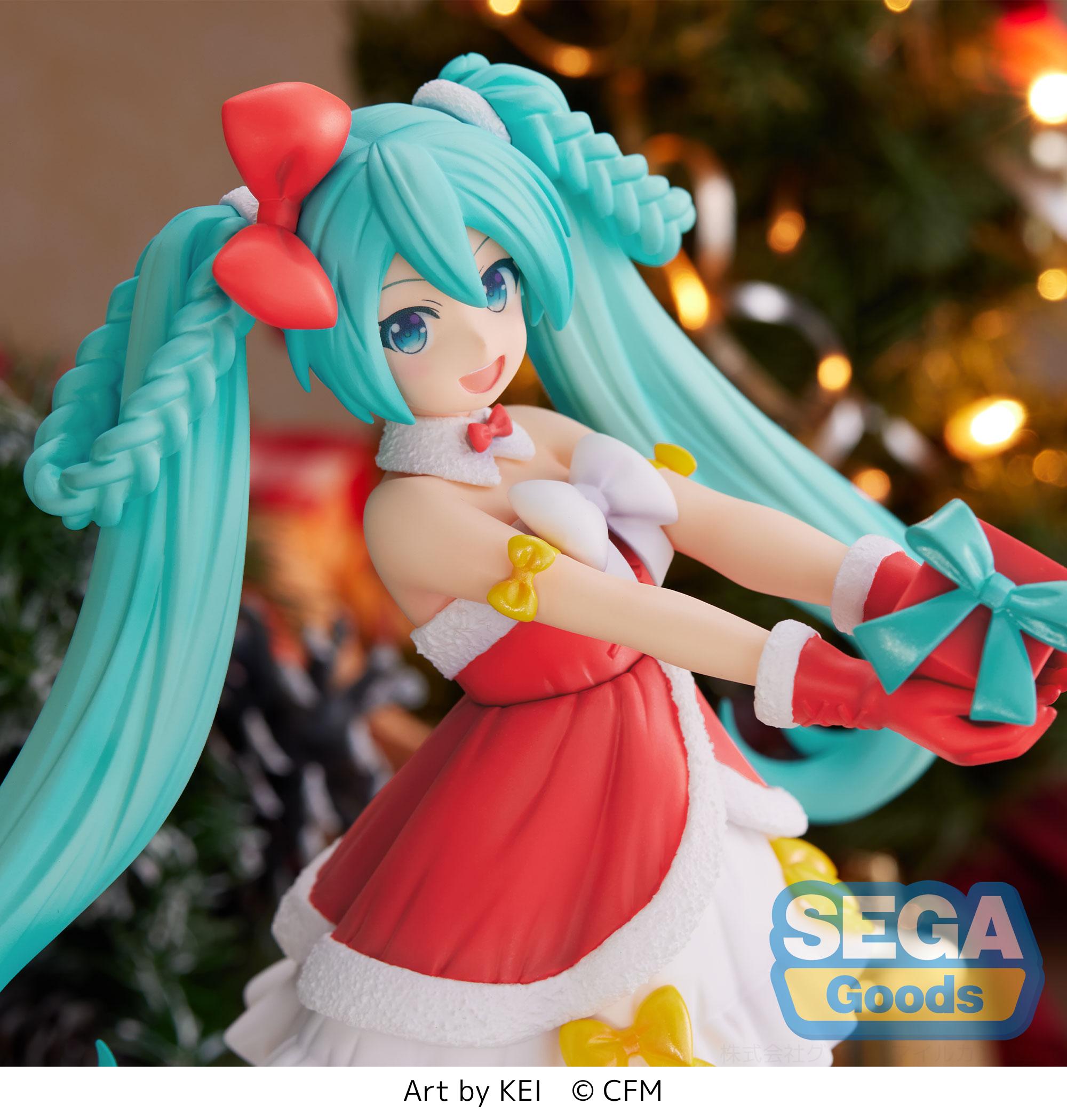SEGA SPM Figure Hatsune Miku Christmas 2022 Main image