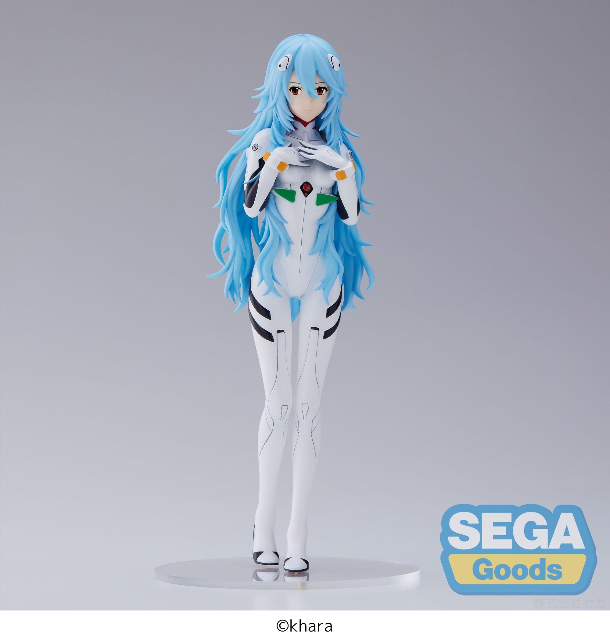 SEGA SPM Evangelion 3.0 + 1.0 Thrice Upon a Time Rei Ayanami Long Hair