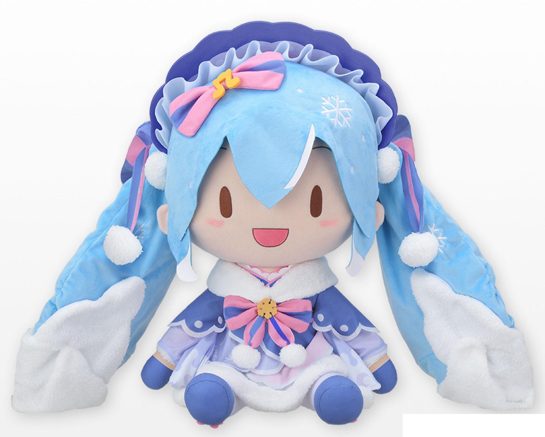 SEGA Fuwapetit Snow Miku 2023 Dodeka Jumbo Plush Main image