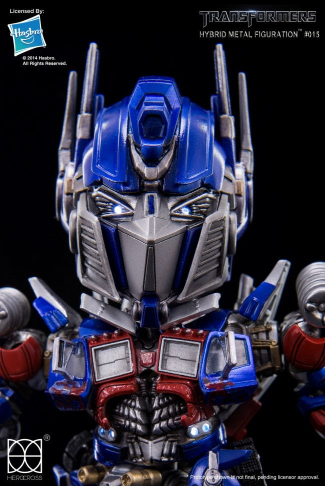 HEROCROSS Transformer Optimus Prime Hybrid Metal Figuration #015 Secondary image