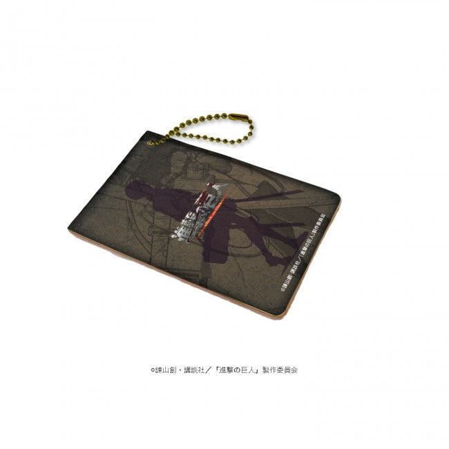 athreeA3 Chara Pass Case Attack on Titan Season 2 03 Levi Silhouette Design Main image