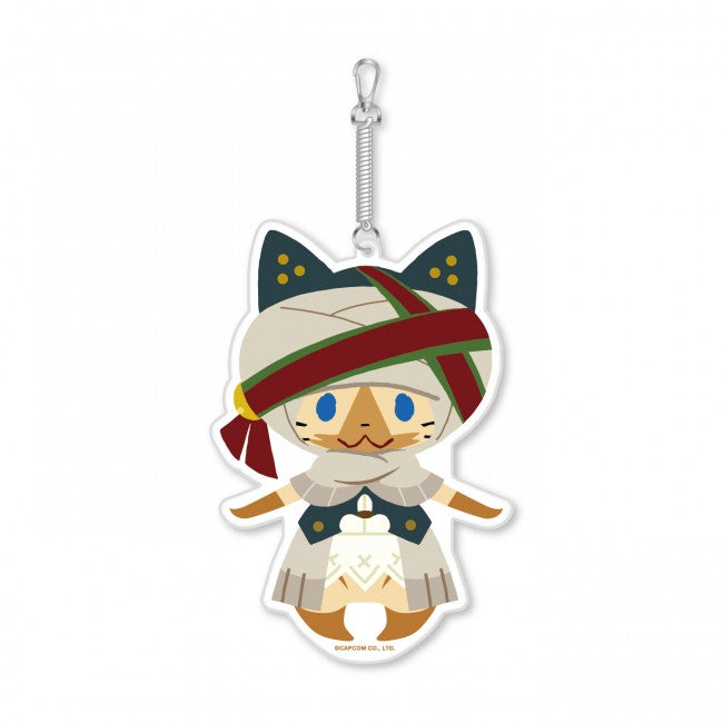 Capcom Monster Hunter X Die cut Pass Case Werder Neko Main image